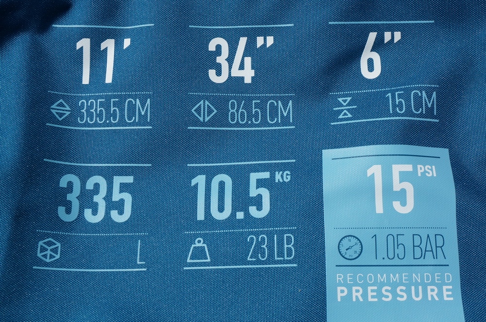 Decathlon Itiwit 11'0″ Touring Paddle Board Review Paddle Board Guide